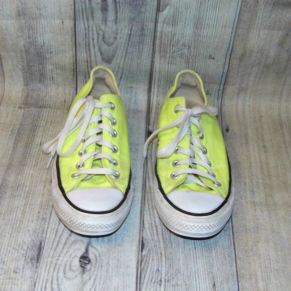 CONVERSE Chuck Taylor All Star OX Light Zitron Sneakers Womens Size 8 - Picture 4 of 7